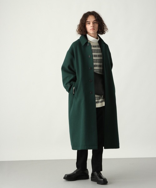 HARE（ハレ） ステンカラーコート LARGE グレー系その他 メンズ