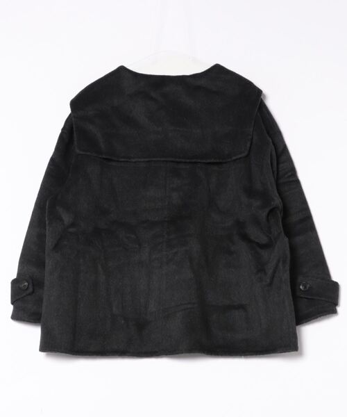 「aimoha」 ダッフルコート MEDIUM ブラック レディース_画像2