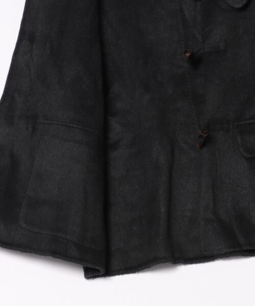 「aimoha」 ダッフルコート MEDIUM ブラック レディース_画像3
