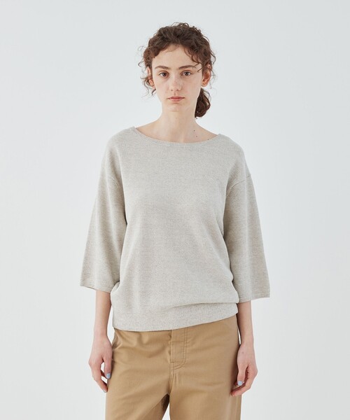 GALERIE VIE グレー ニットセーター GALERIE VIE グレーニットヴィンテージ
