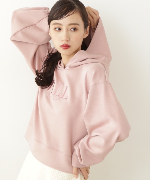 「JILL STUART」 プルオーバーパーカー FREE ピンク レディース JILL by STUART 「JILL STUART」 プルオーバーパーカー FREE