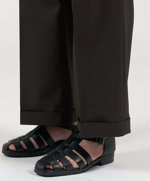 HAVERSACK ATTIRE ワイドパンツ　スラックス HAVERSACK（ハバーサック） スラックス HAVERSACK ATTIRE ポリエステル