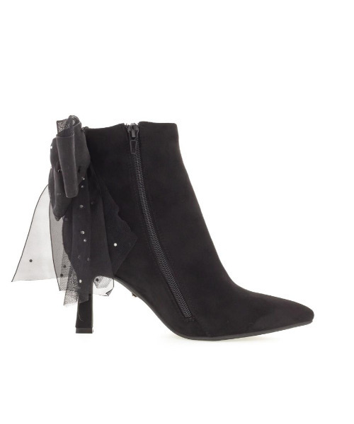 RANDA（ランダ） ショートブーツ L グレー レディース : ZOZOTOWN