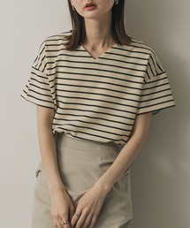 tシャツ ミラノリブVネックTシャツ レディース｜ZOZOTOWN Yahoo!店