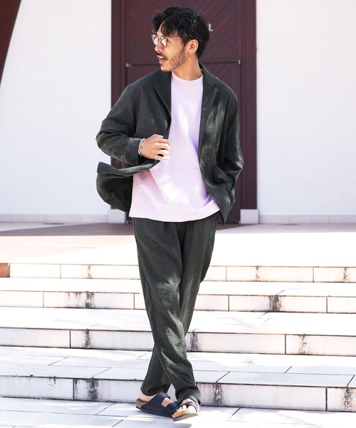 JIGGYS SHOP セットアップ 「セットアップ」撥水 リネンライク