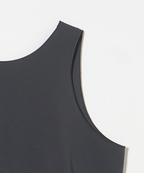 MARW ユナイテッドアローズ ジャージーシンプルワンピース ３６ ブラック MARW UNITED ARROWS サイドタック ロングワンピース ブラック 36