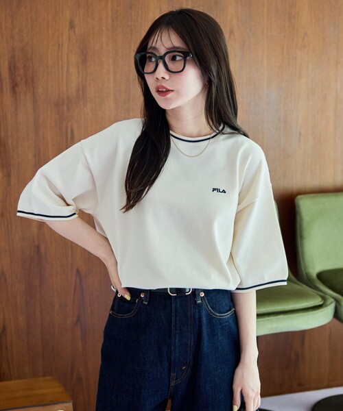 FREAK'S STORE tシャツ 限定展開 FILA × STORE/フィラ 別注 半袖