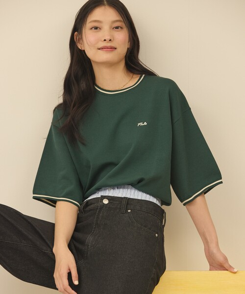 FREAK'S STORE tシャツ 限定展開 FILA × STORE/フィラ 別注 半袖