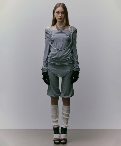 sculptor 長袖Tシャツ SCULPTOR 「SCULPTOR」 長袖カットソー LARGE グレー系その他