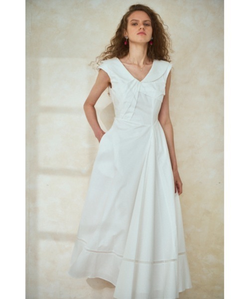 Estella.K ワンピース Gina Long Dress フロントツイストドレス