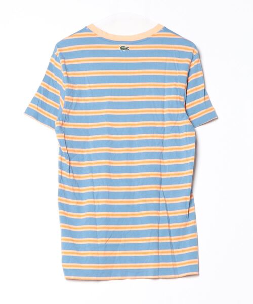 「LACOSTE」 半袖Tシャツ 3 ブルー メンズ