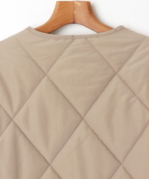 「andme」 中綿ブルゾン M アイボリー レディース_画像7