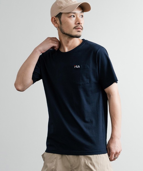 FILA - FILA フィラ テニスウェア 半袖Tシャツ VM5622ブラック メンズL新品 FILA フィラ テニスウェア 半袖Tシャツ VM5622ブラック メンズL新品