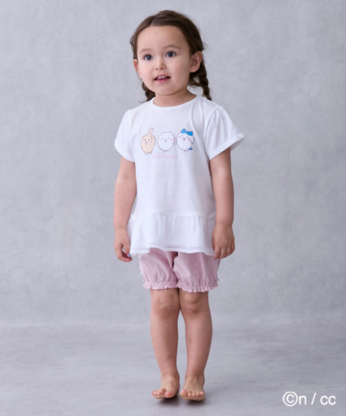 ちゃーちゃん　パジャマ petit main パジャマ 「ちいかわ」パジャマ キッズ 子供 女の子
