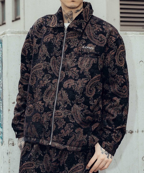 Subciety（サブサエティ） コート ジャケット Chenille sports jkt