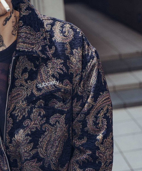 Subciety（サブサエティ） コート ジャケット Chenille sports jkt