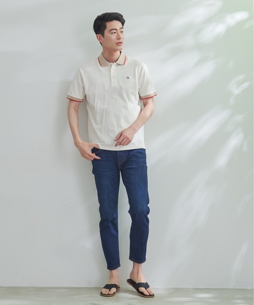 ポロシャツ ポロ ORANGE LABEL / クレリック襟付 プルオーバーシャツ「COOL・STRETCH」 レディース BEAMS GOLF（ビームス ゴルフ）ORANGE LABEL / クレリック襟付
