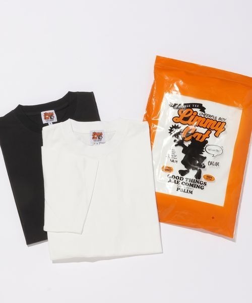 PAGEBOY（ページボーイ） tシャツ 「UNISEX/2枚入り」LIMMY CAT パック