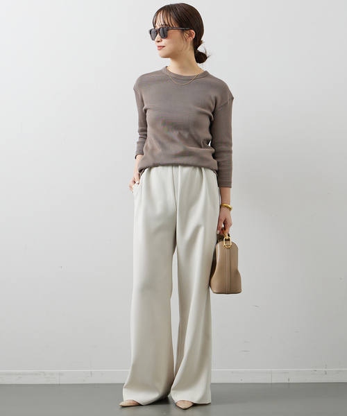 Deuxieme Classe 「Deuxieme Classe」 7分袖カットソー FREE ホワイト  