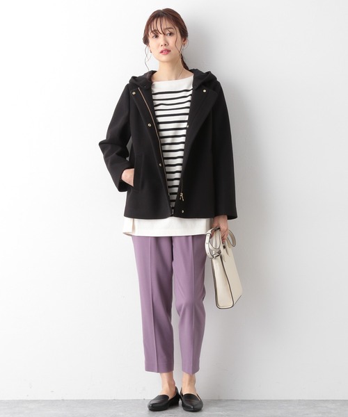 「GLOBAL WORK」 ブルゾン LARGE モカ レディース_画像2