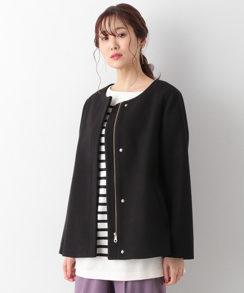 「GLOBAL WORK」 ブルゾン LARGE モカ レディース_画像9