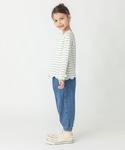 tシャツ 裾スカラップチュニック キッズ 子供...の詳細画像3