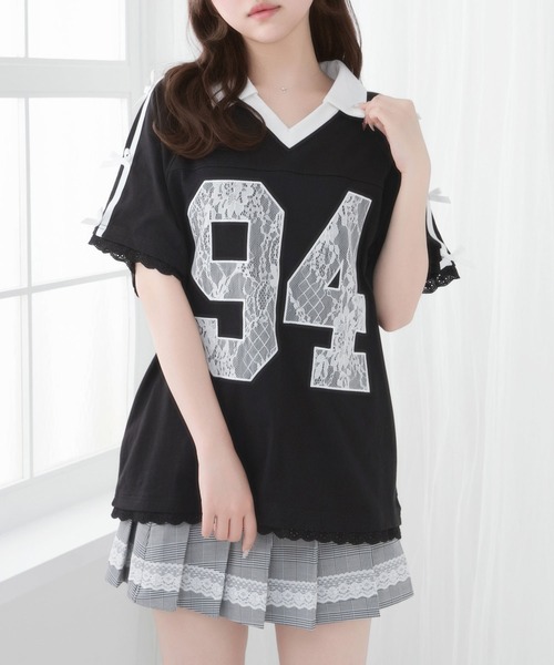 tシャツ ナンバー入りビッグTシャツ「大きいサイズ有り」 レディース