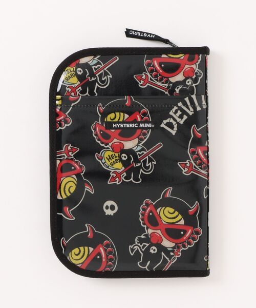 HYSTERIC MINI（ヒステリックミニ） DEVILKIN総柄 PVC マルチケース