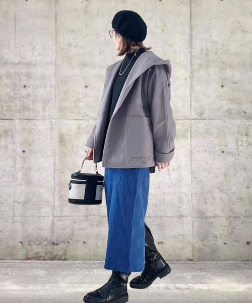 「Girly Doll」 コート L オフホワイト レディース_画像8