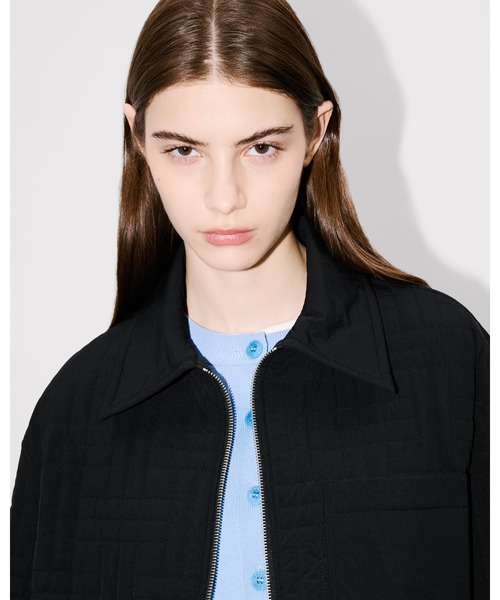 KENZO ブルゾン　fa62bl1215ai Kenzo wool blend bomber jacket Wool Varsity Jacket black color