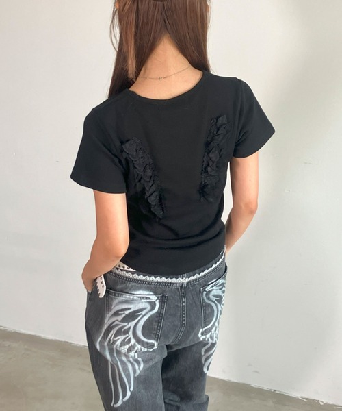 KOM tシャツ A'GEM/9 × .kom 「.KOM/ドットケーオーエム」 背中