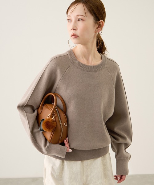 ロペ【フォロー割有り！^_^】 ROPE' PICNIC（ロペ ピクニック） ニット セーター スウェットライク