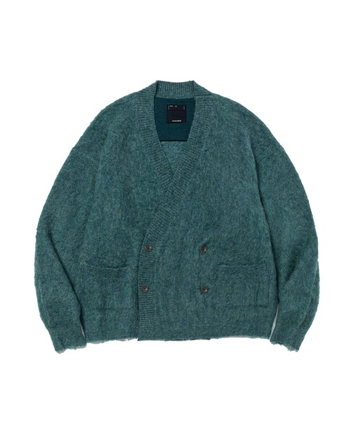 meanswhile（ミーンズワイル） カーディガン Mohair Double Knit