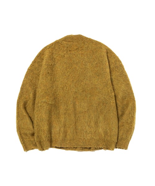meanswhile（ミーンズワイル） カーディガン Mohair Double Knit