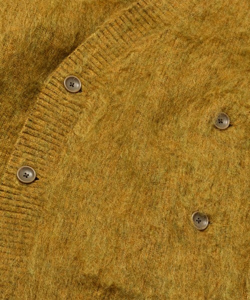 meanswhile（ミーンズワイル） カーディガン Mohair Double Knit