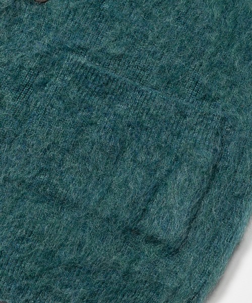 meanswhile（ミーンズワイル） カーディガン Mohair Double Knit