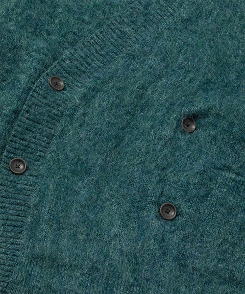 meanswhile（ミーンズワイル） カーディガン Mohair Double Knit