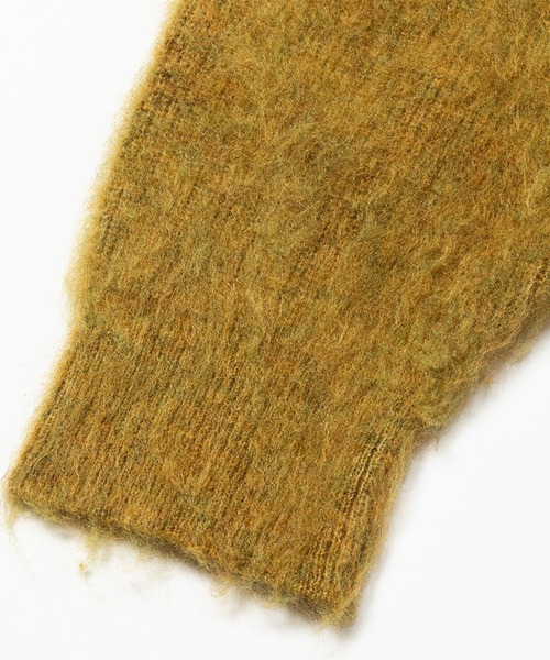 meanswhile（ミーンズワイル） カーディガン Mohair Double Knit
