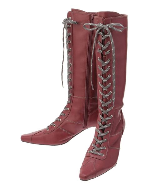 jouetie（ジュエティ） ブーツ ボクシングレースアップブーツ 靴