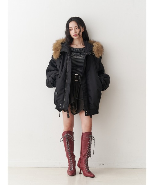 jouetie（ジュエティ） ブーツ ボクシングレースアップブーツ 靴