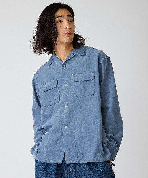 FIVEBROTHER（ファイブブラザー） シャツ CORDUROY ONE-OP SHIRTS