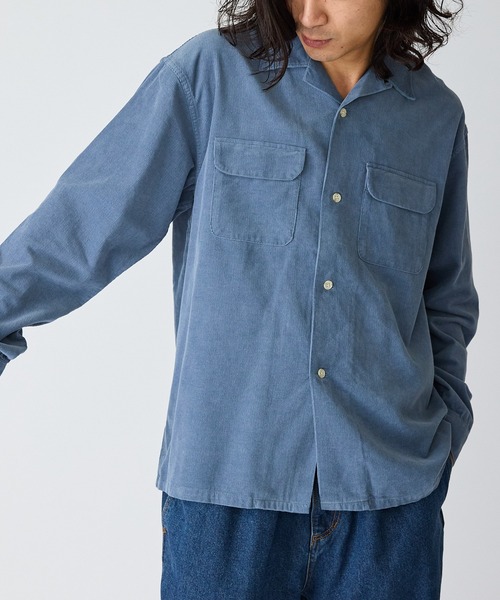 トップス FIVE BROTHER 16-L-16 1/2 MADE IN USA FIVEBROTHER（ファイブブラザー） シャツ CORDUROY ONE-OP SHIRTS