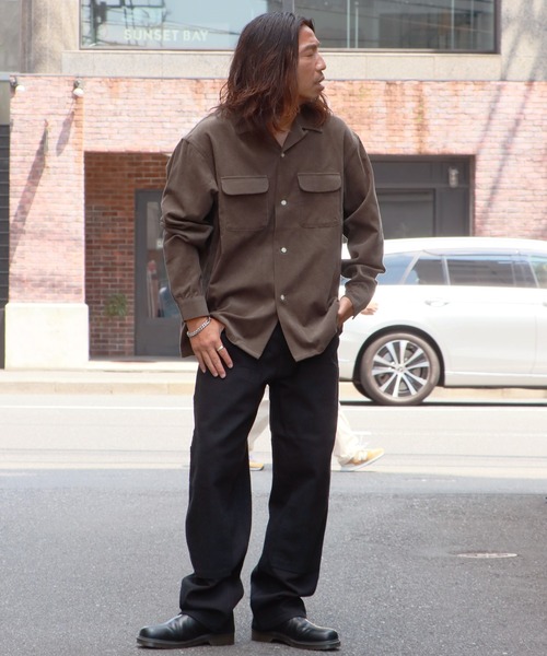 FIVEBROTHER（ファイブブラザー） シャツ CORDUROY ONE-OP SHIRTS