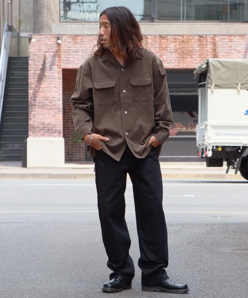 FIVEBROTHER（ファイブブラザー） シャツ CORDUROY ONE-OP SHIRTS