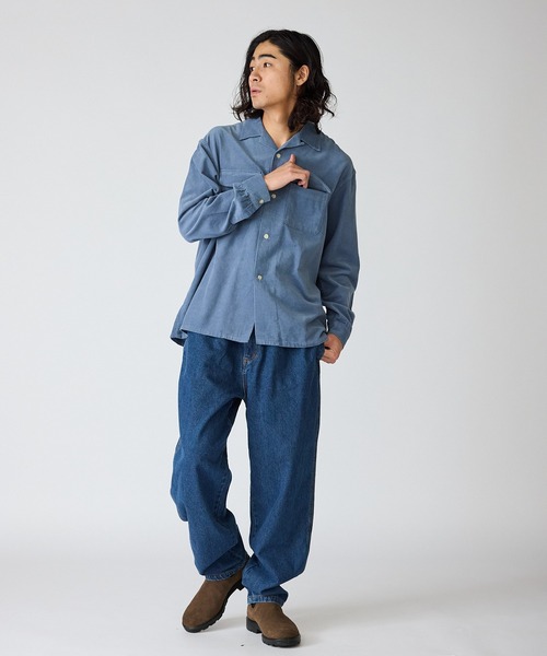 FIVEBROTHER（ファイブブラザー） シャツ CORDUROY ONE-OP SHIRTS