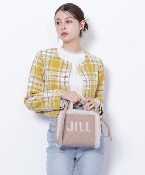 すちゅあーと JILL by STUART トートバッグ ボアロゴトート レディース