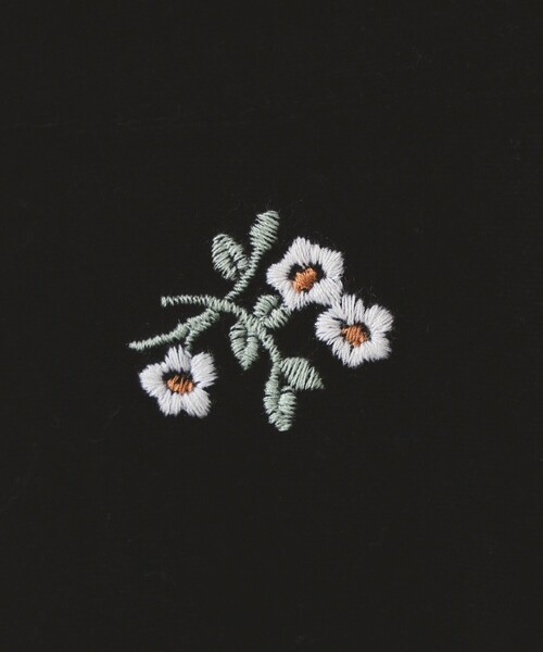 Ray BEAMS（レイ ビームス） ワンピース ベロア 刺繍 ワンピース