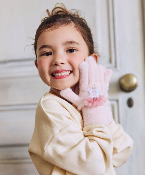 HOT BISCUITS 手袋 カラフルブロック ミトン キッズ 子供 男の子