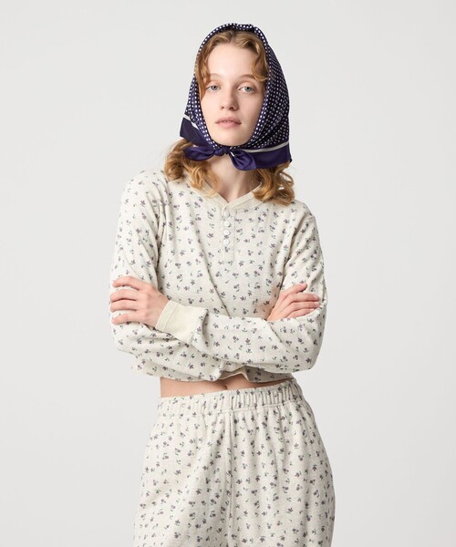 トップス FAITH MILLS for 6 THERMAL HENRY PULLOVER 6 tシャツ 「別注」「FAITH MILLS for 6」THERMAL HENRY PULLOVER TOP