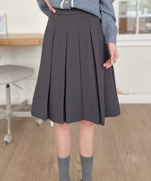 Ada. スカート ミディ丈 プリーツ スカート : ZOZOTOWN Yahoo!店